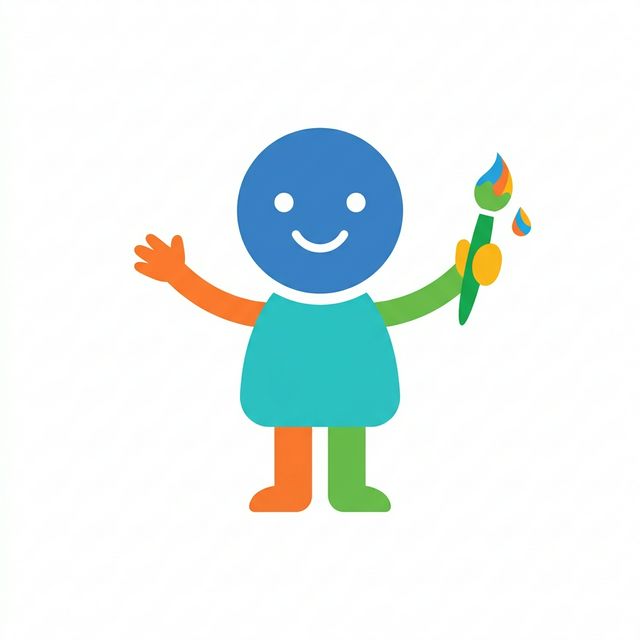 大阪児童美術研究会 ロゴ